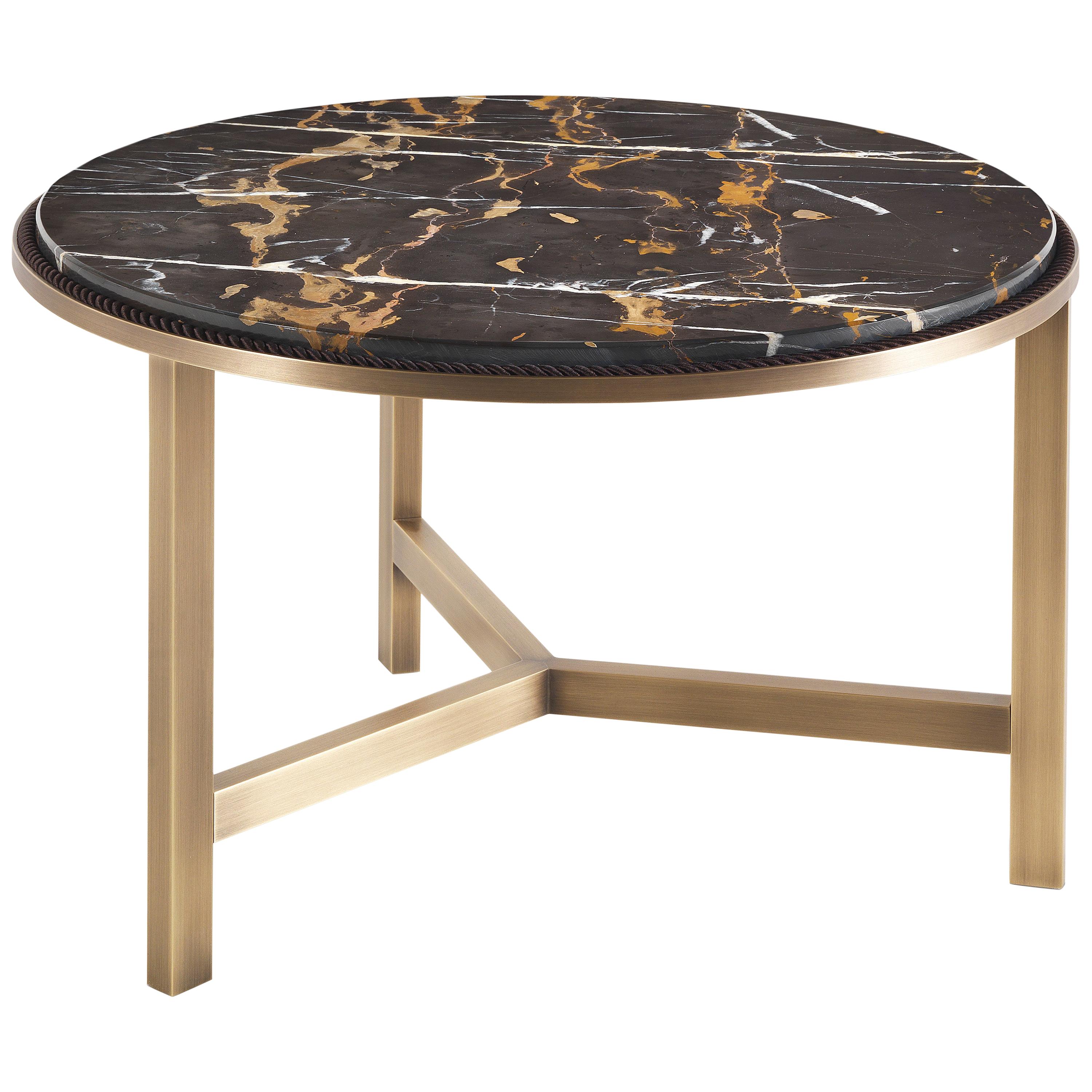 Small Side Table with Marble Top For Sale at 1stDibs