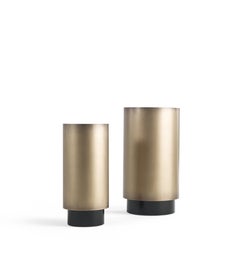 21st Century Gracia Small Side Table in Metal and Wood by Gianfranco Ferré Home