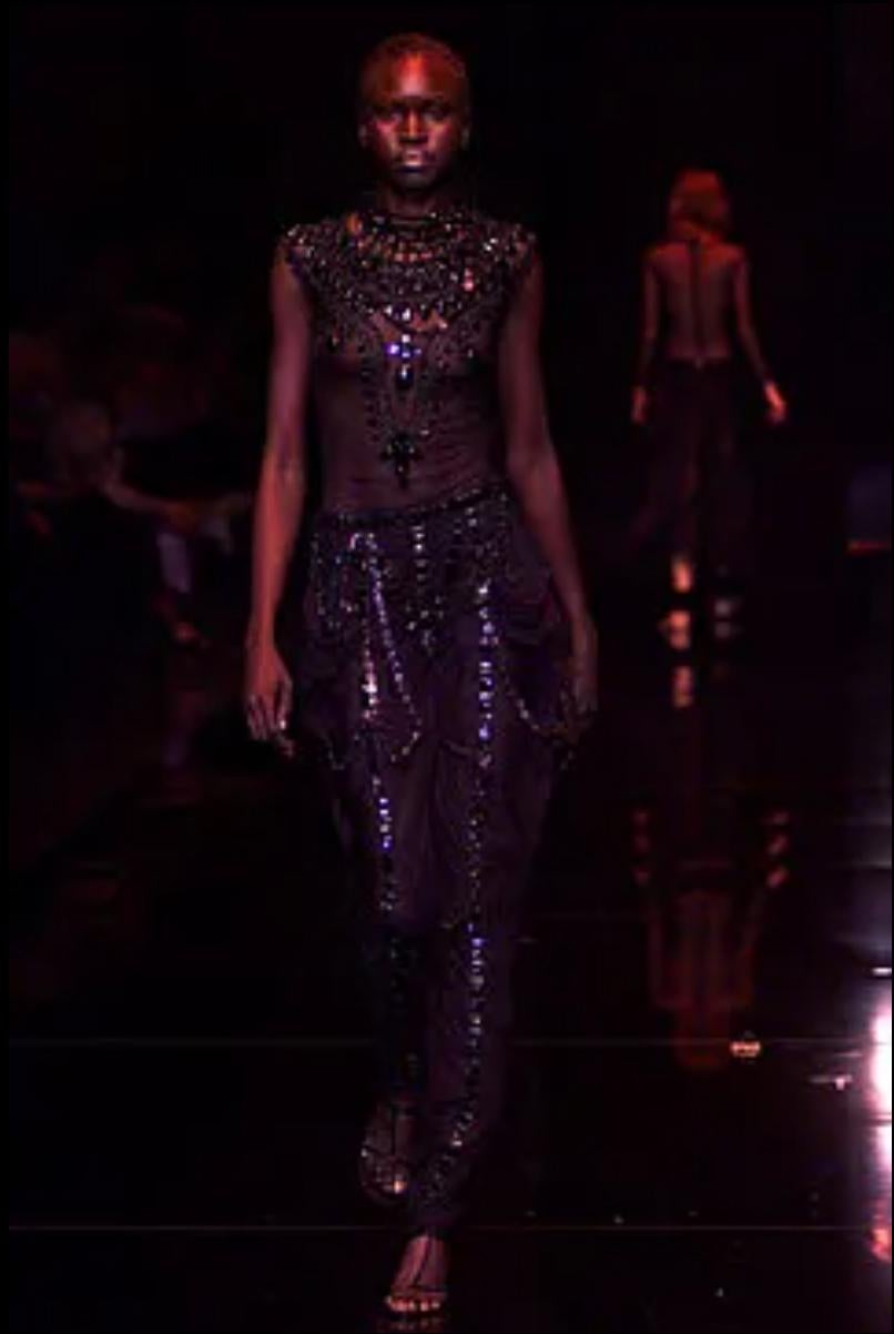 Pantalones Gianfranco Ferre con Adornos, Primavera 2002 en venta 6