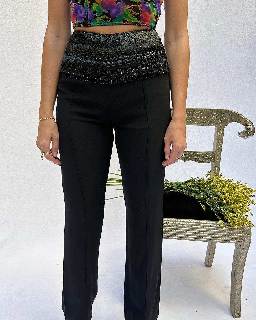 Pantalones Gianfranco Ferre con Adornos, Primavera 2002 en venta 2