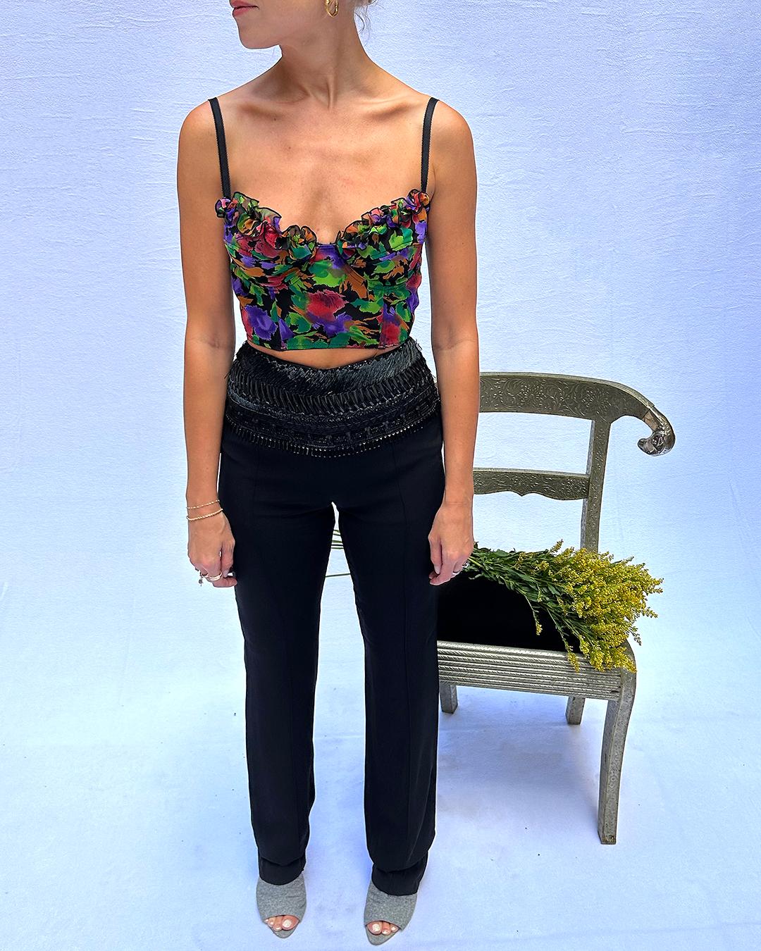Pantalones Gianfranco Ferre con Adornos, Primavera 2002 en venta 3