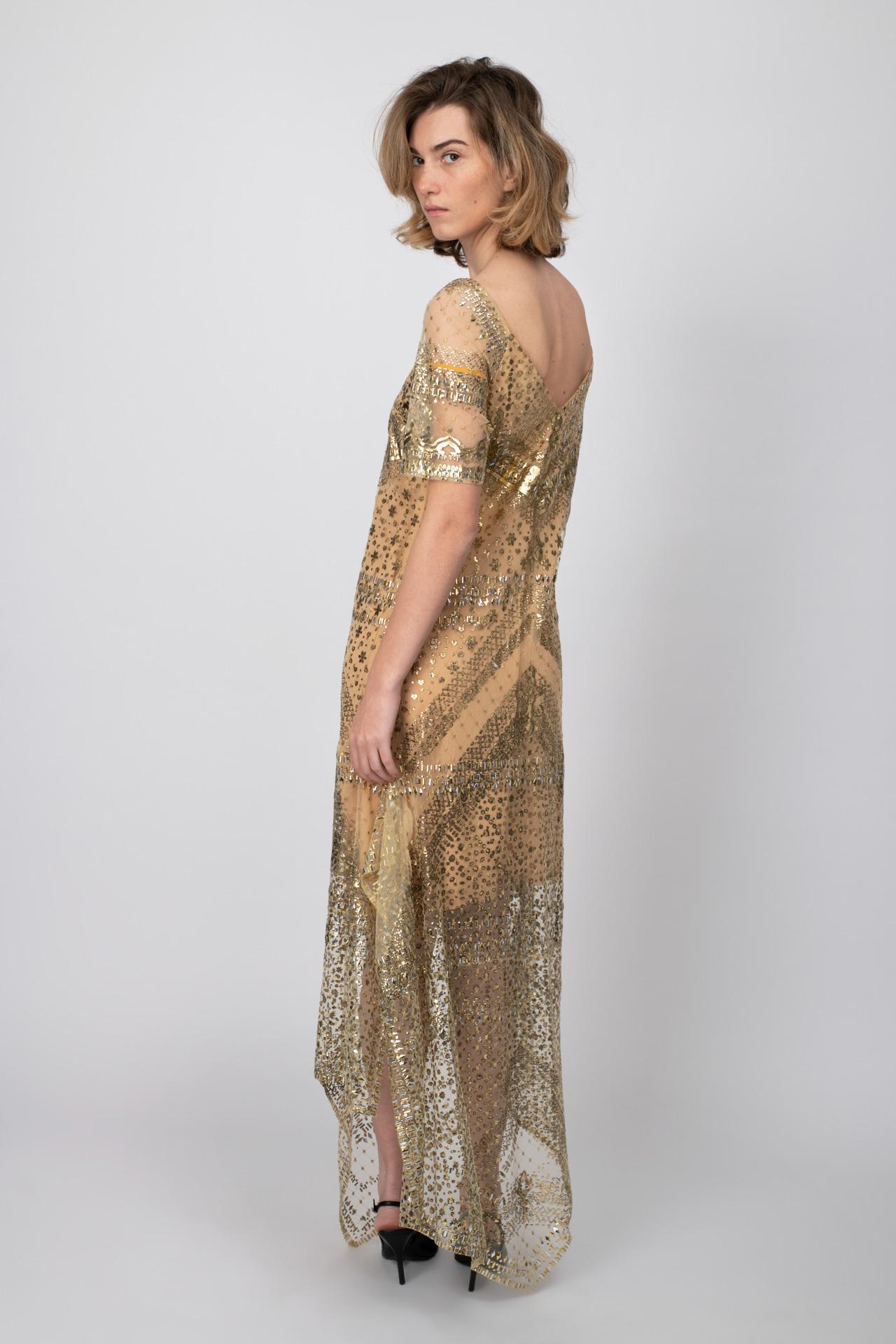 Gianfranco Ferré Studded Long Dress - '80s 2