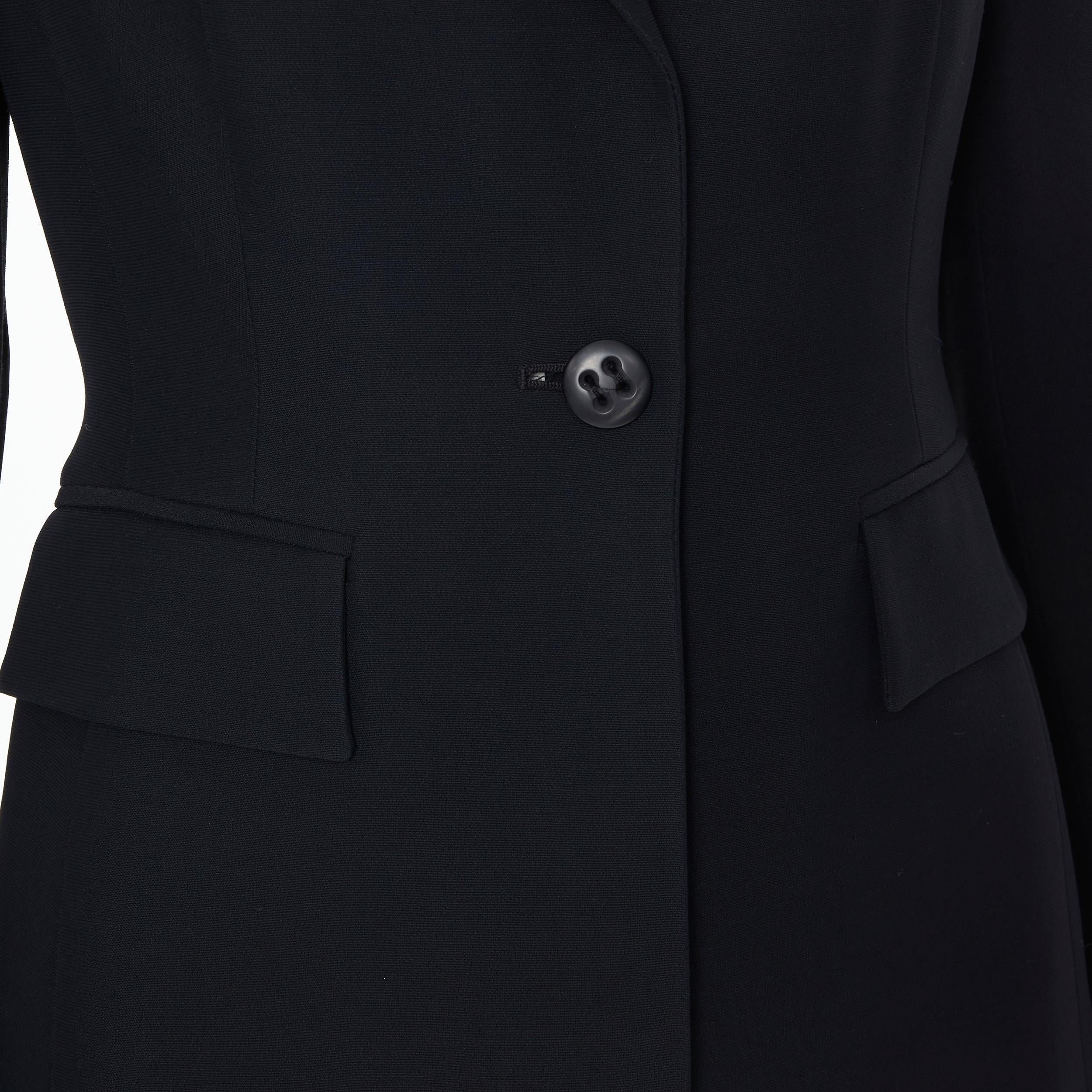 GIANFRANCO FERRE STUDIO sequins sheer layered cuff blazer skirt set IT42 M For Sale 2