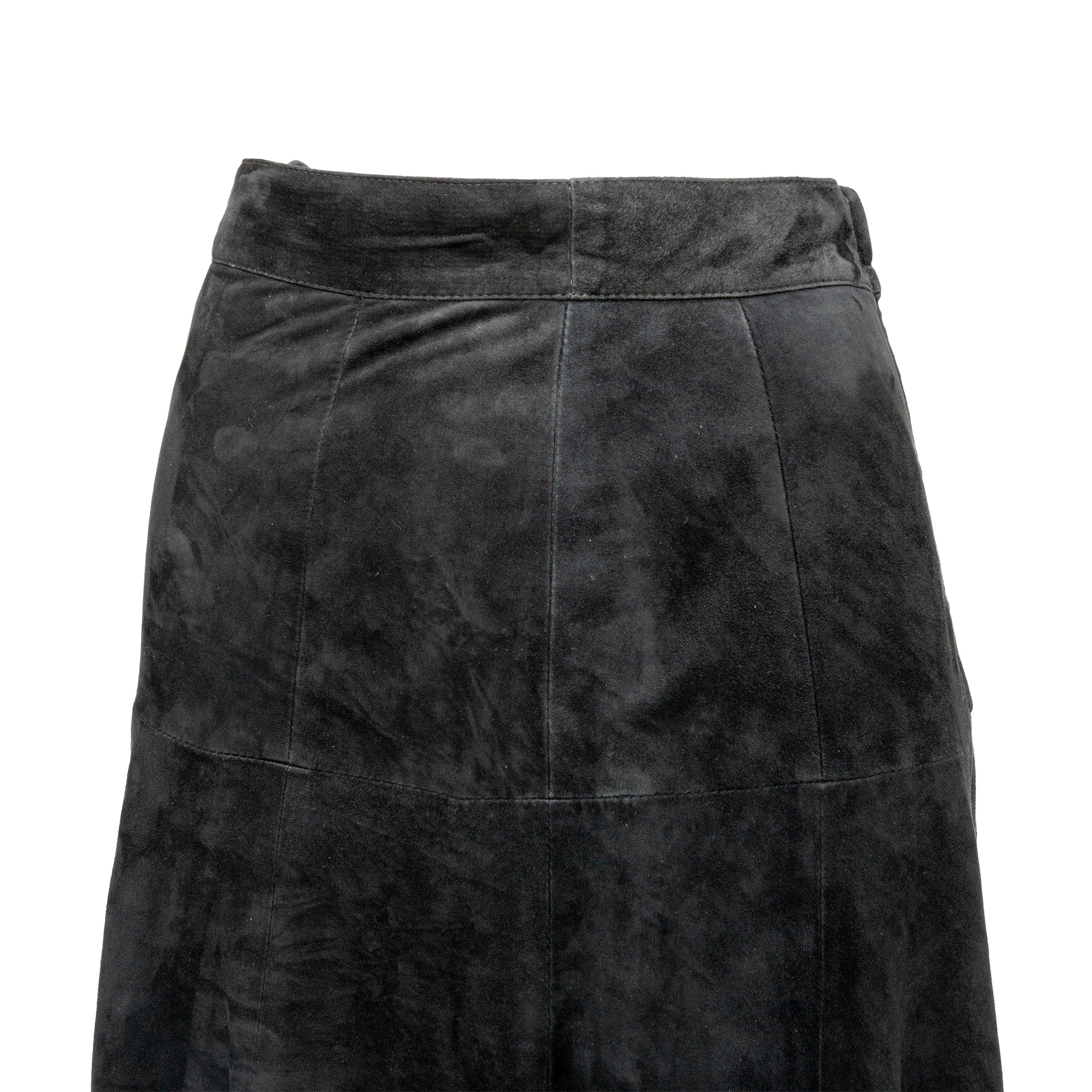 Gianfranco Ferré Suede Skirt - '80s In Good Condition In Milano, IT