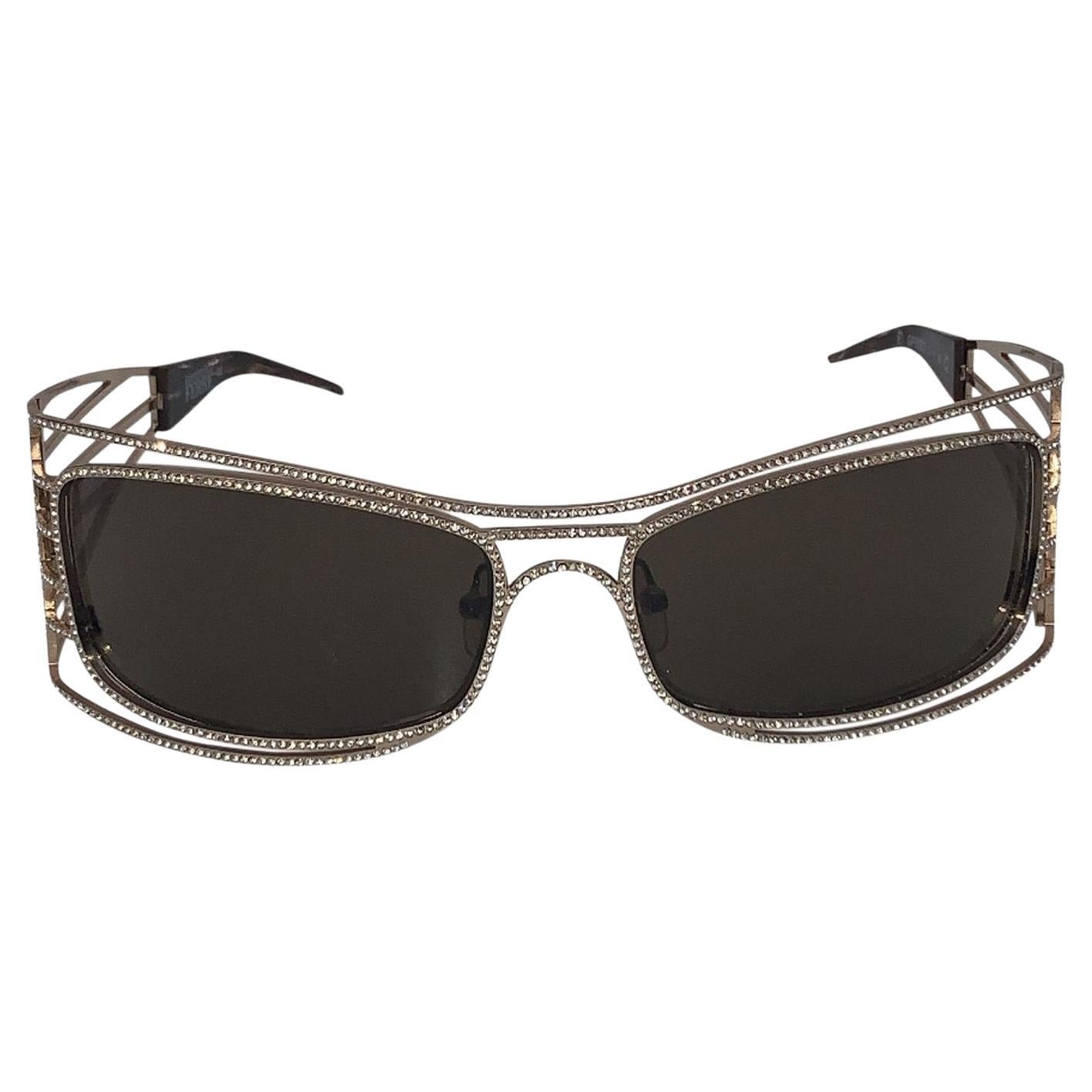 Gianfranco Ferre swarovski sunglasses In Good Condition In SANT ANTONI DE PORTMANY, ES