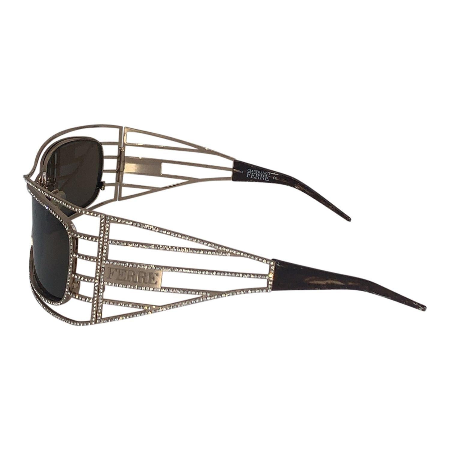Women's or Men's Gianfranco Ferre swarovski sunglasses