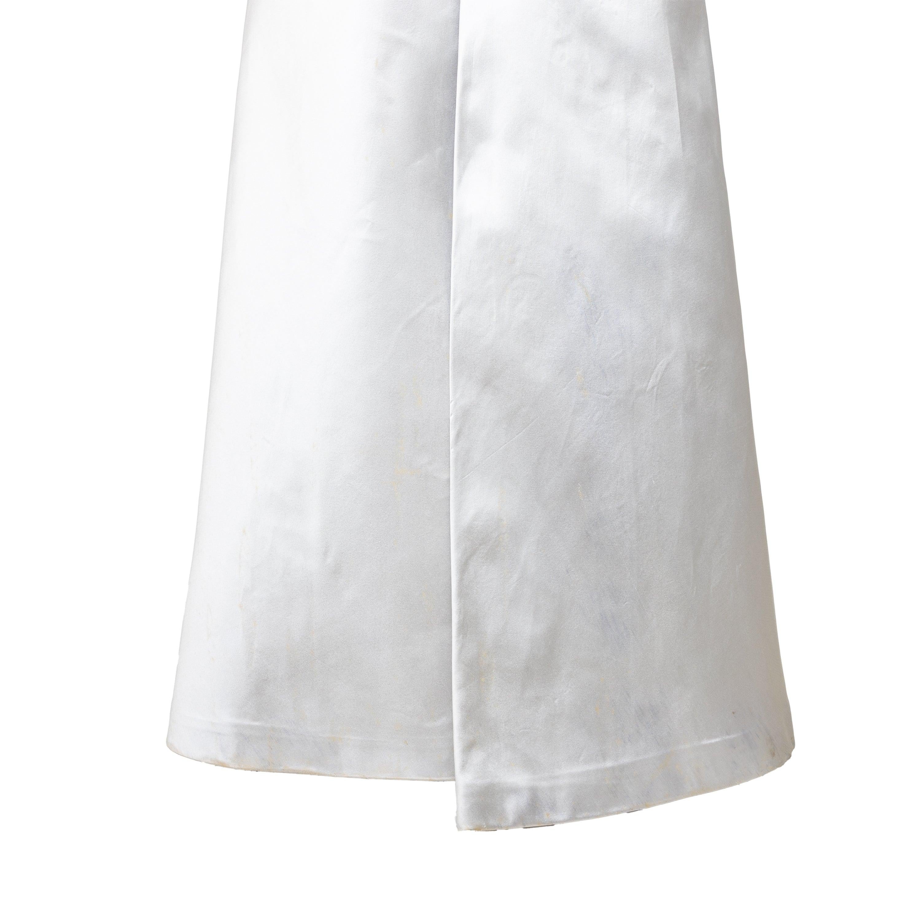 Vestido de terciopelo y seda Gianfranco Ferré - Años 90 en venta 1