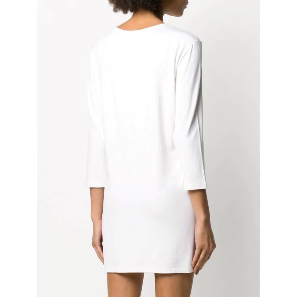 Women's Gianfranco Ferré Vintage 90s white maxi shirt For Sale