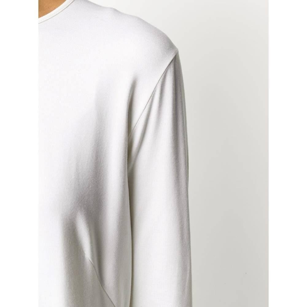 Gianfranco Ferré Vintage 90s white maxi shirt For Sale 1