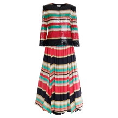 Gianfranco Ferré Vestido Vintage Con Chaqueta