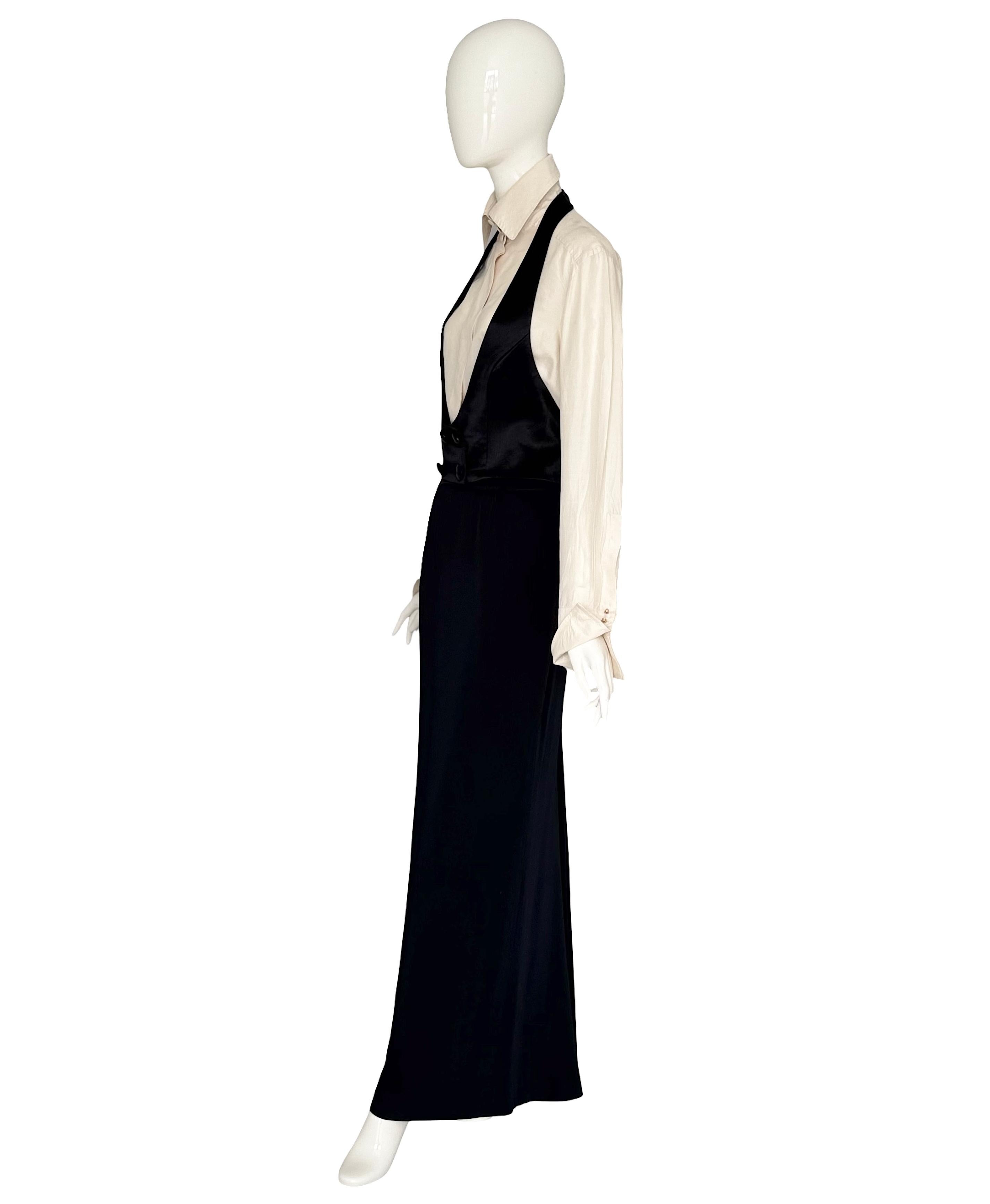 Gianfranco Ferré Vintage Runway 1995 Set tre pezzi ispirato allo smoking in vendita 5
