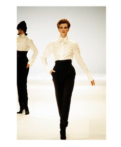 Gianfranco Ferré Vintage Fall Winter 1995 Runway Three-Piece Tuxedo-Inspired Set