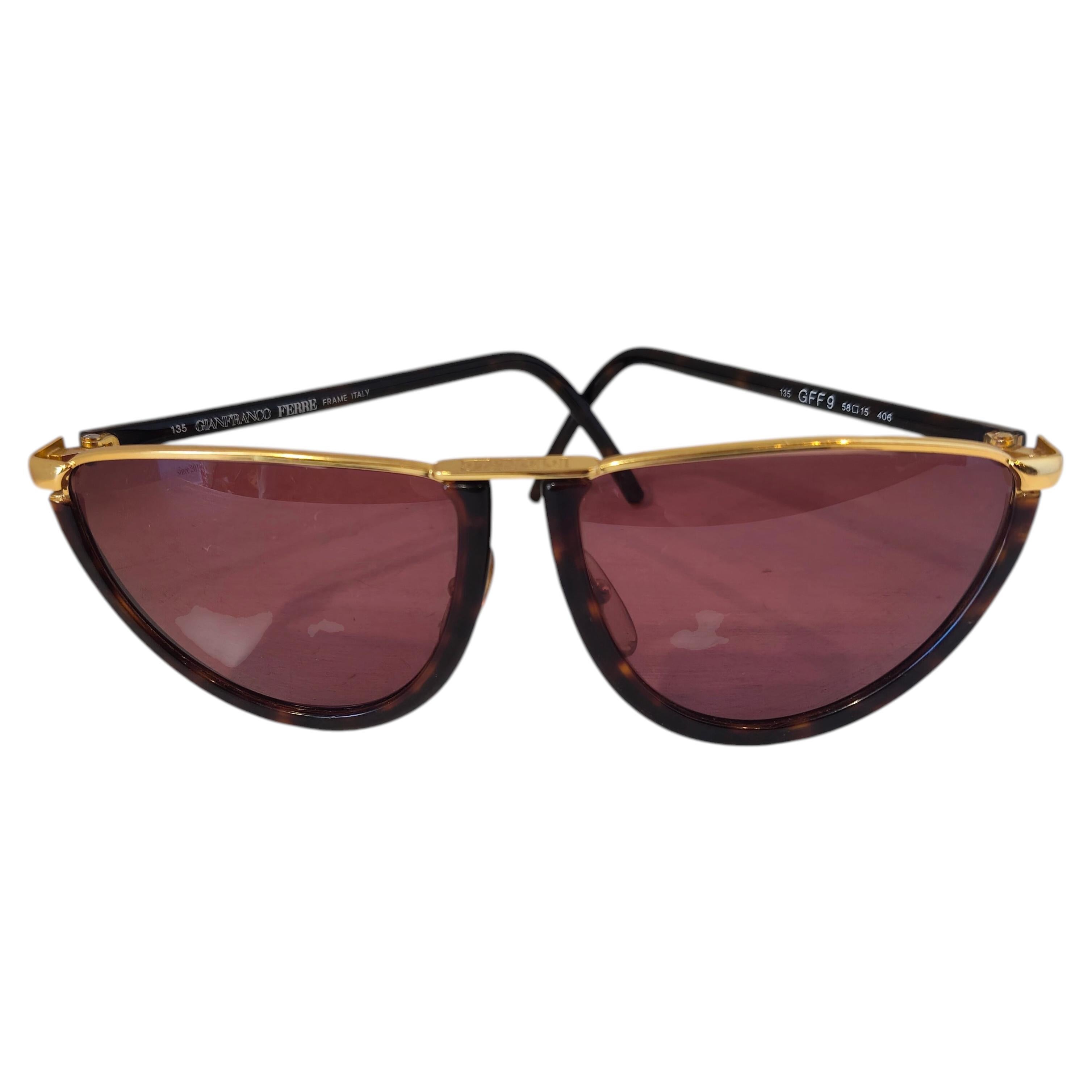 Gianfranco Ferré Vintage Unisex Sunglasses Circa 1990s Made in Italy