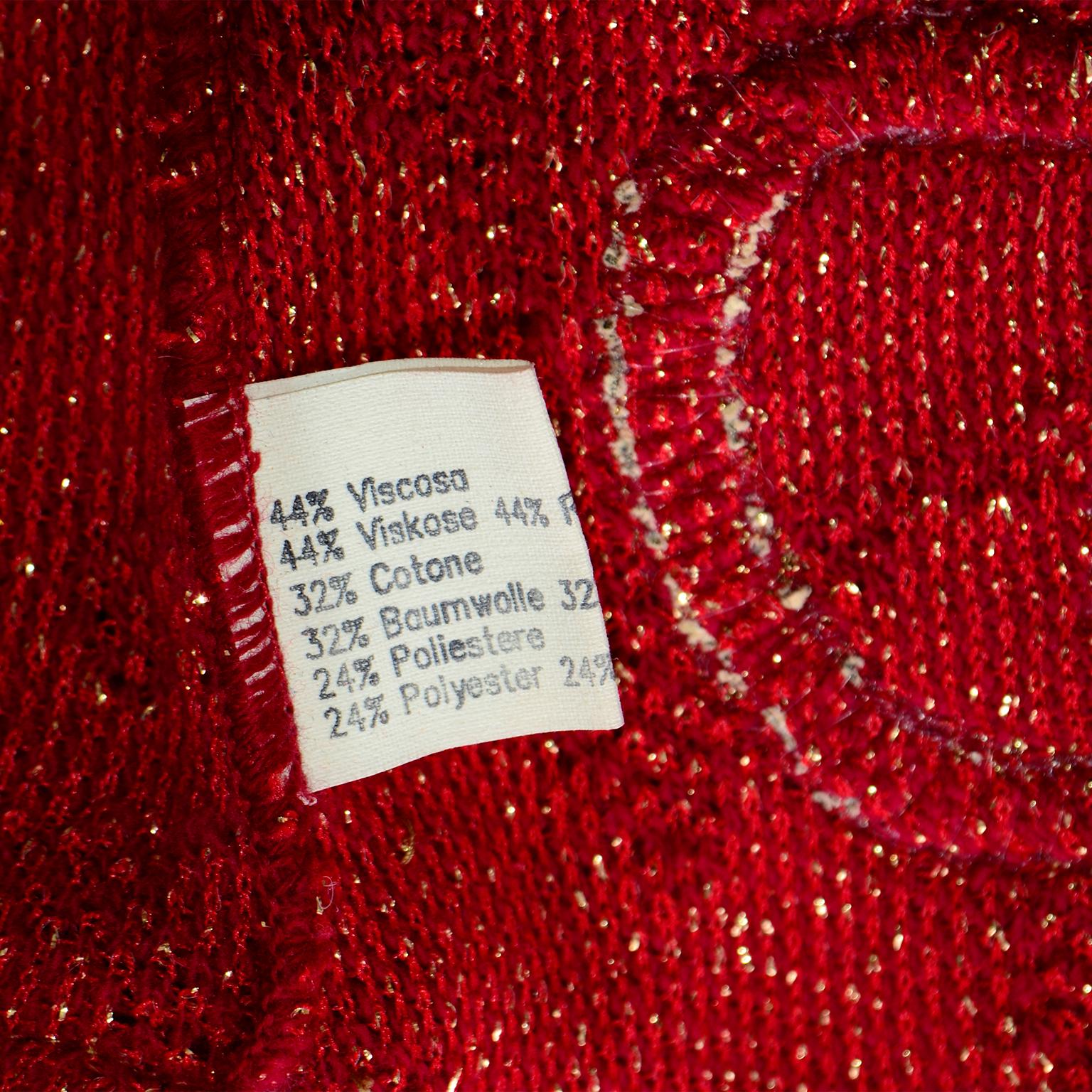 Gianfranco Ferre Vintage Tiger Stripe Sleeve Off Shoulder Cropped Jacket w/ Tags 3