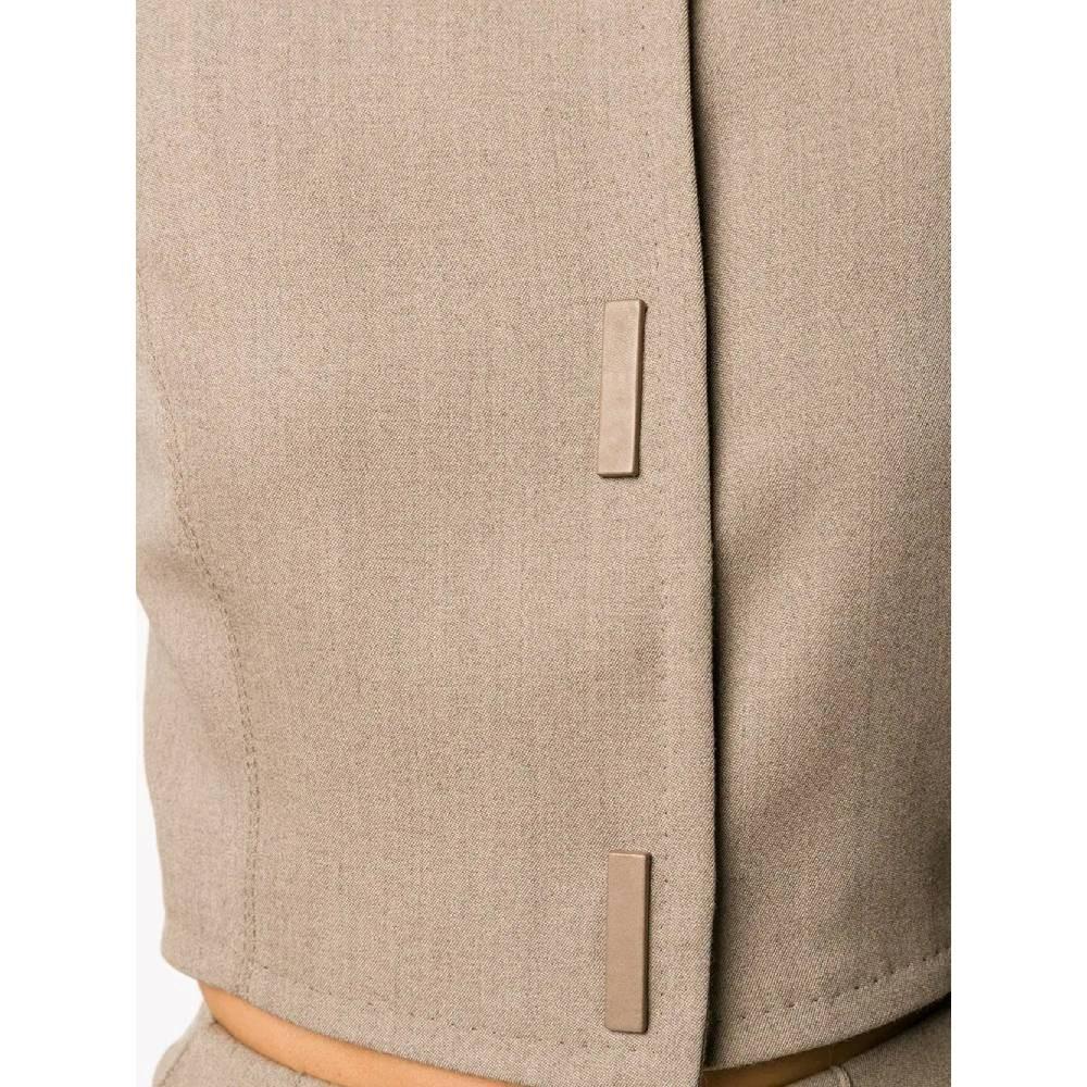 Gianfranco Ferrè Vintage wool dove-grey 90s suit 2