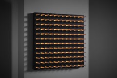 Gianfranco Fini mod. Applique 'Quanta' pour New Lamp, Italie vers 1970