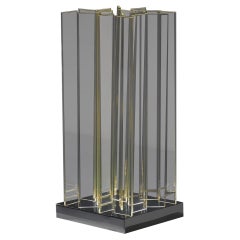 Gianfranco Fini mod. escultura de luz "Spaziale" para New Lamp, Italia ca. 1970