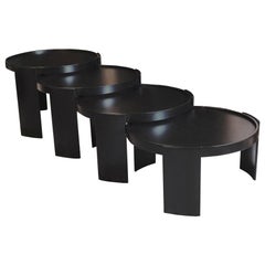 Gianfranco Frattini, 783, Four Nesting Tables, Cassina