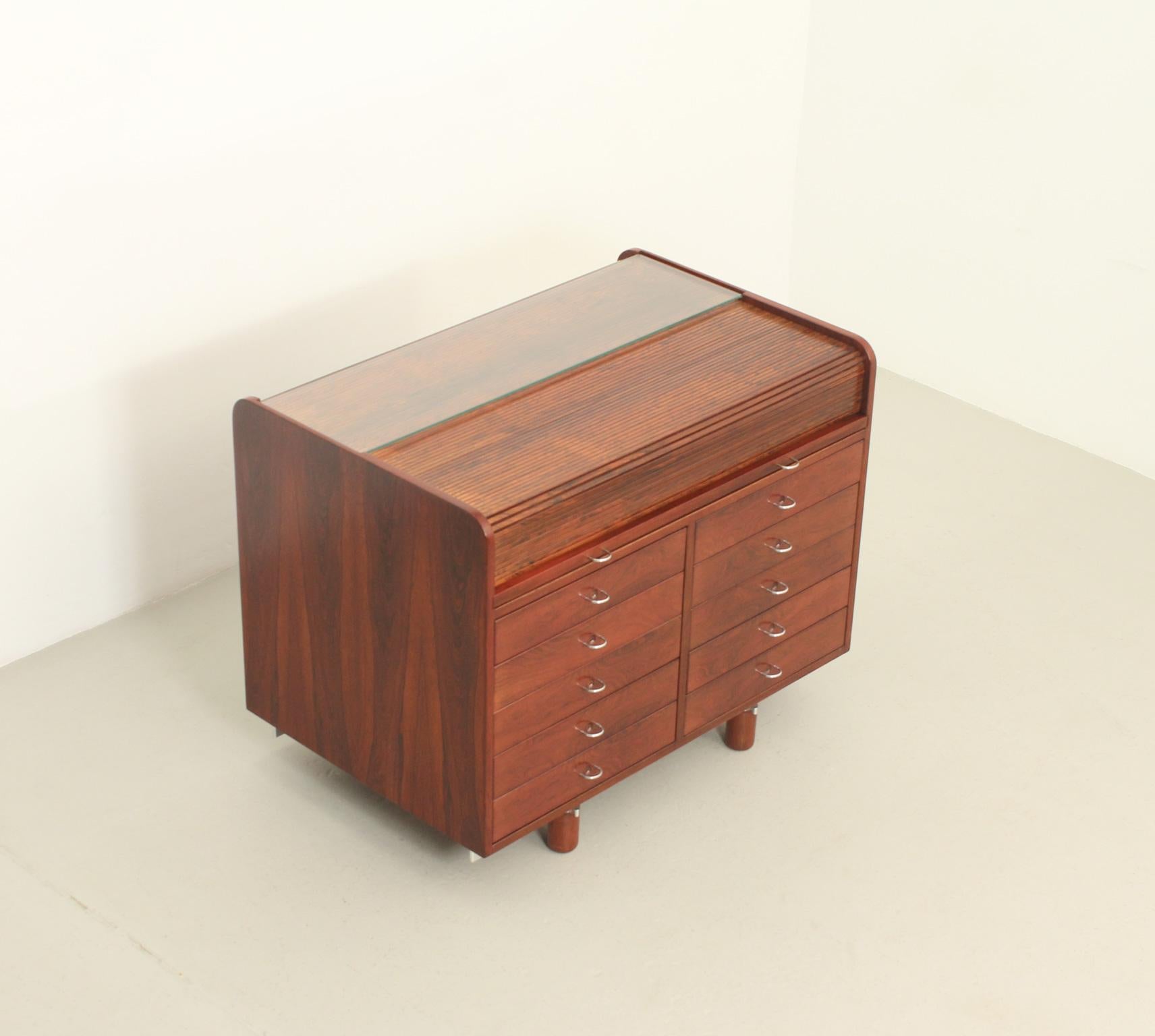 Gianfranco Frattini 804 Desk for Bernini, Italy, 1961 For Sale 5