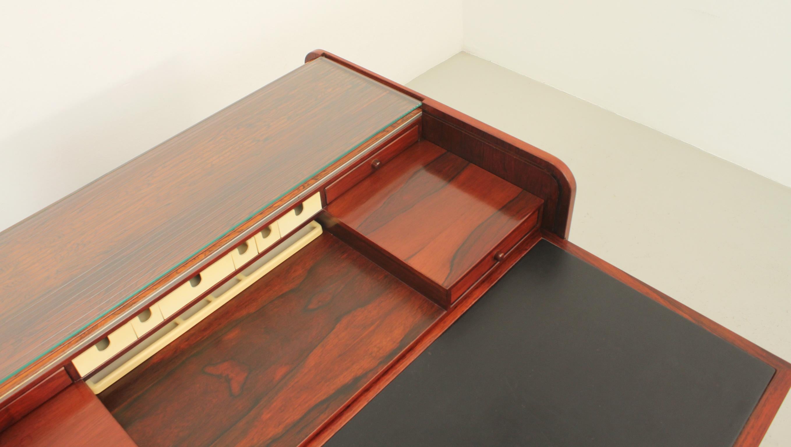 Mid-20th Century Gianfranco Frattini 804 Desk for Bernini, Italy, 1961