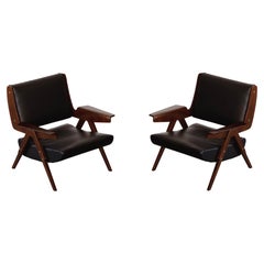 Gianfranco Frattini “831” Armchairs for Cassina, 1955