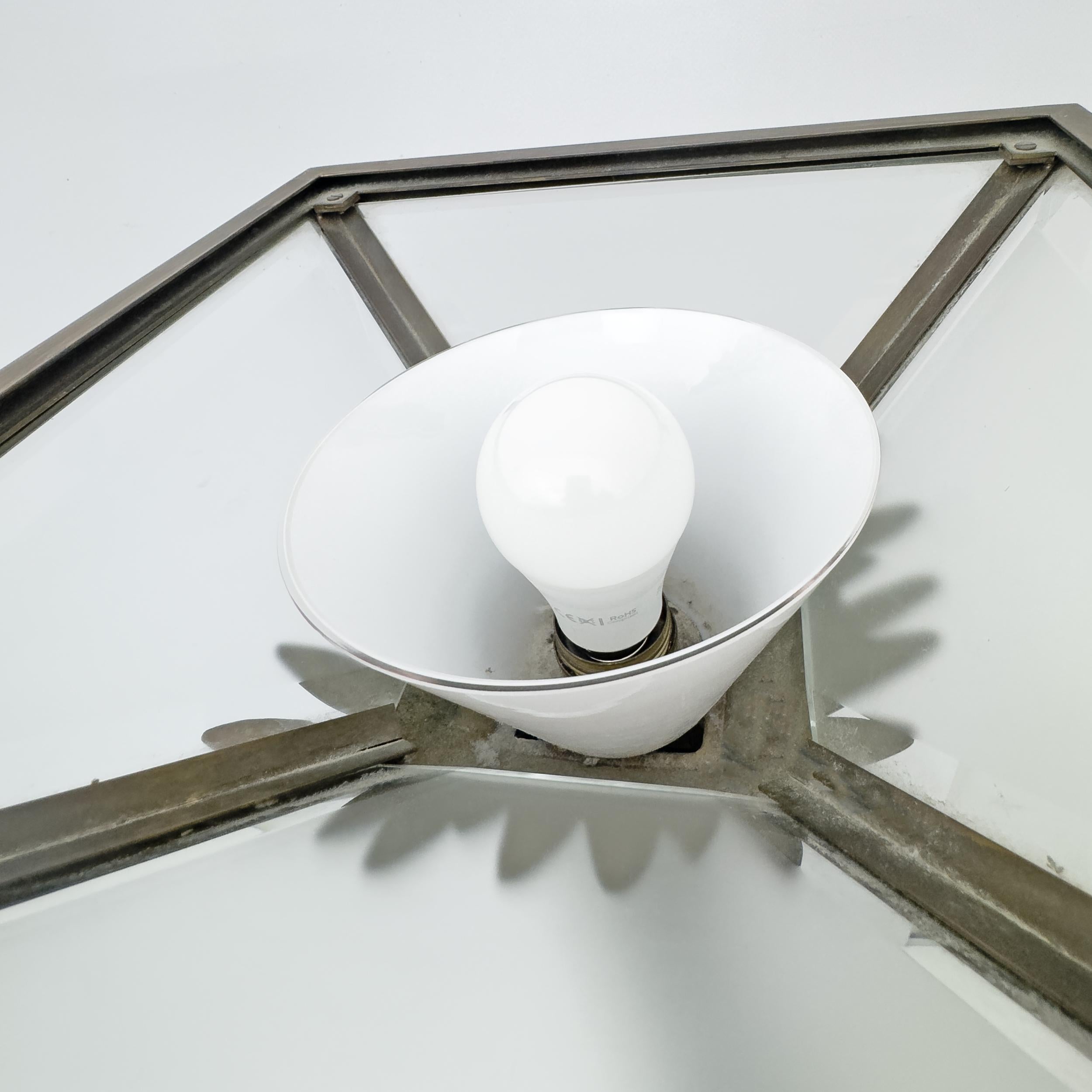Lampadaire italien de style art déco Gianfranco Frattini par Relco Milano, années 1970 en vente 2