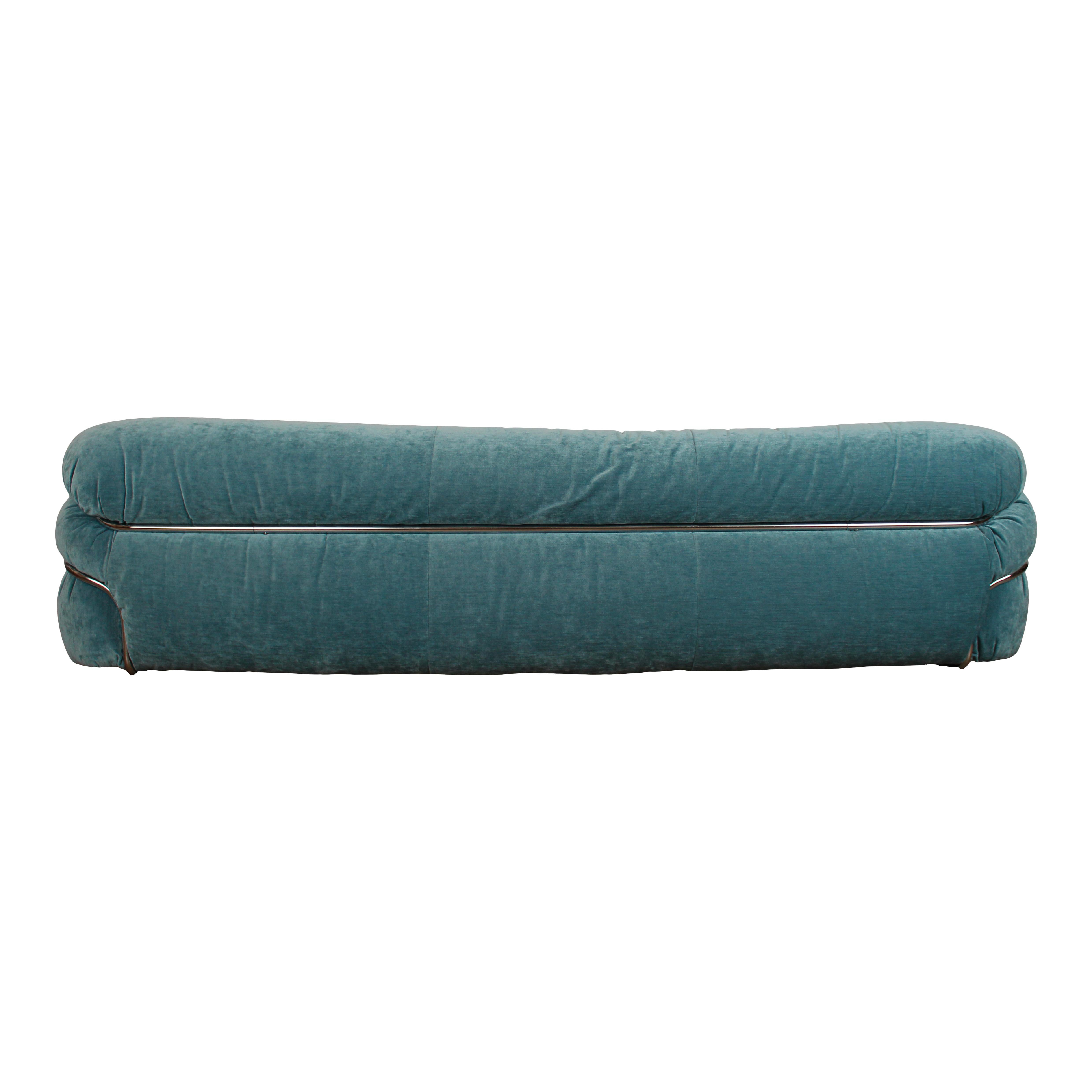 Fin du 20e siècle Canapé Sesann à trois places de Gianfranco Frattini pour Cassina, 1972 en vente