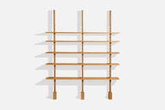 Gianfranco Frattini, Bookcase, Wood, Italy, 1960s