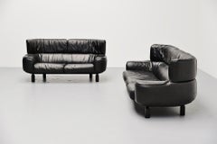 Gianfranco Frattini Bull Sofa Set Cassina, Italy, 1987