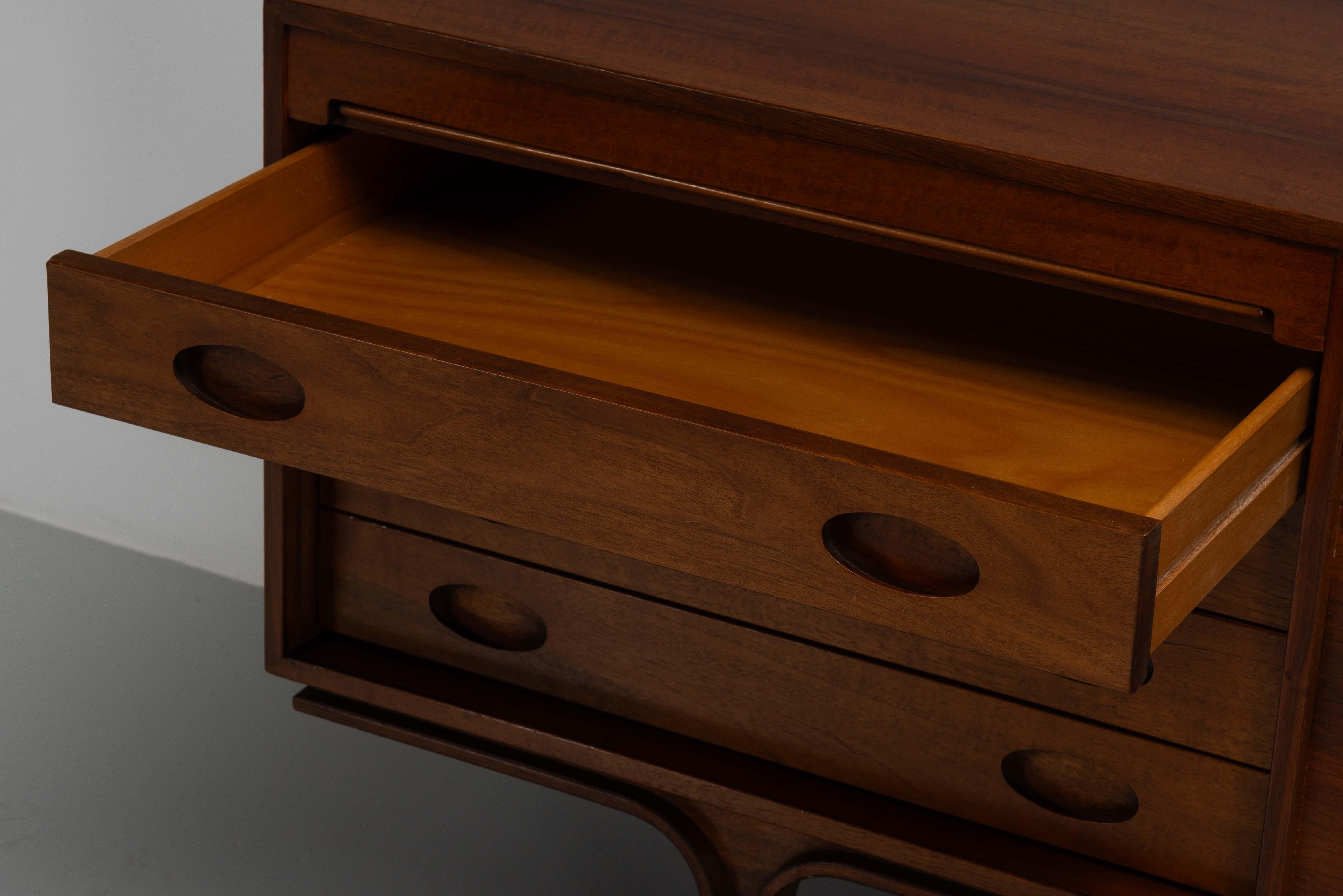 Meuble de rangement Gianfranco frattini de Bernini Italie 1957 en vente 6