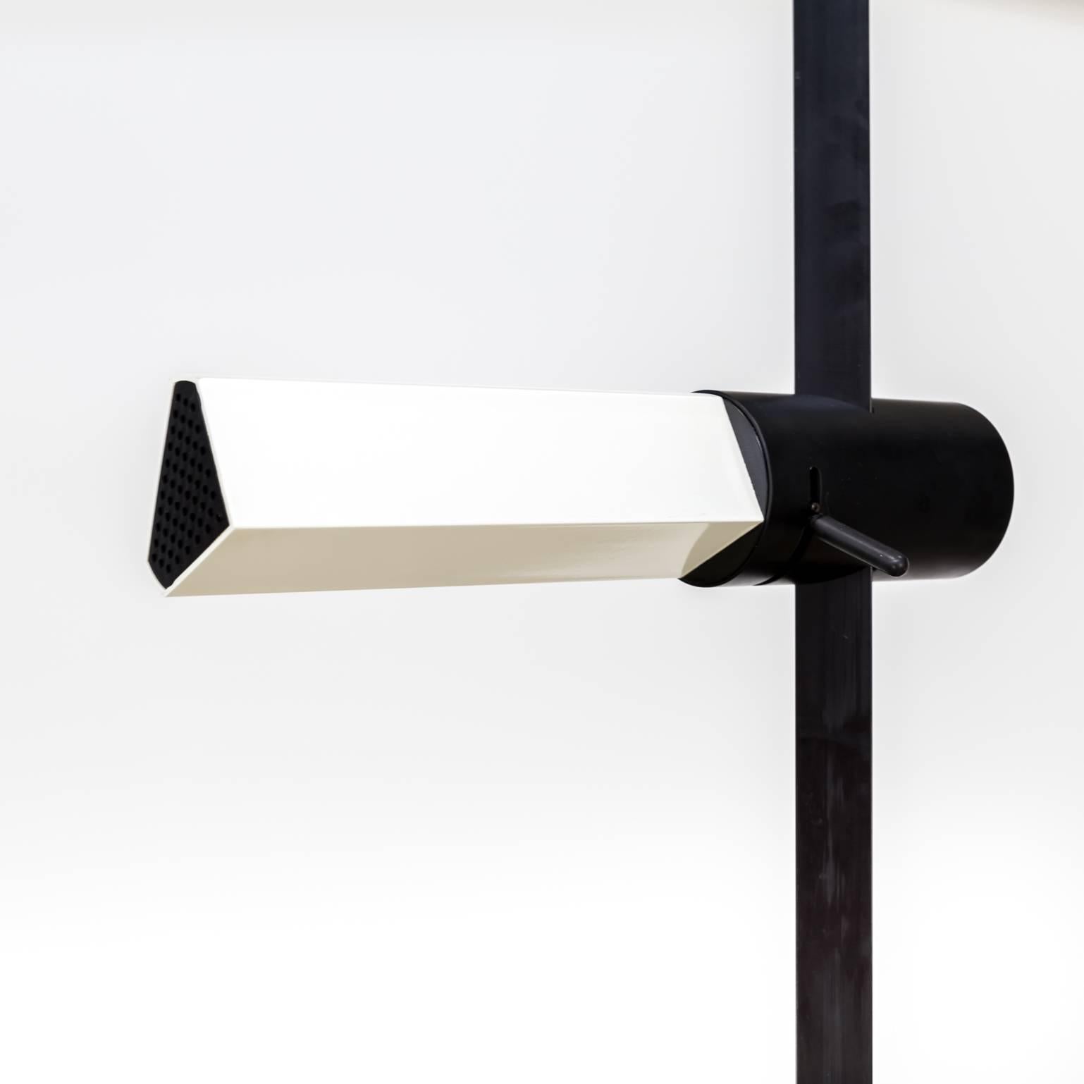 Acrylic Gianfranco Frattini ‘Caltha’ Adjustable Floor Lamp for Luci For Sale