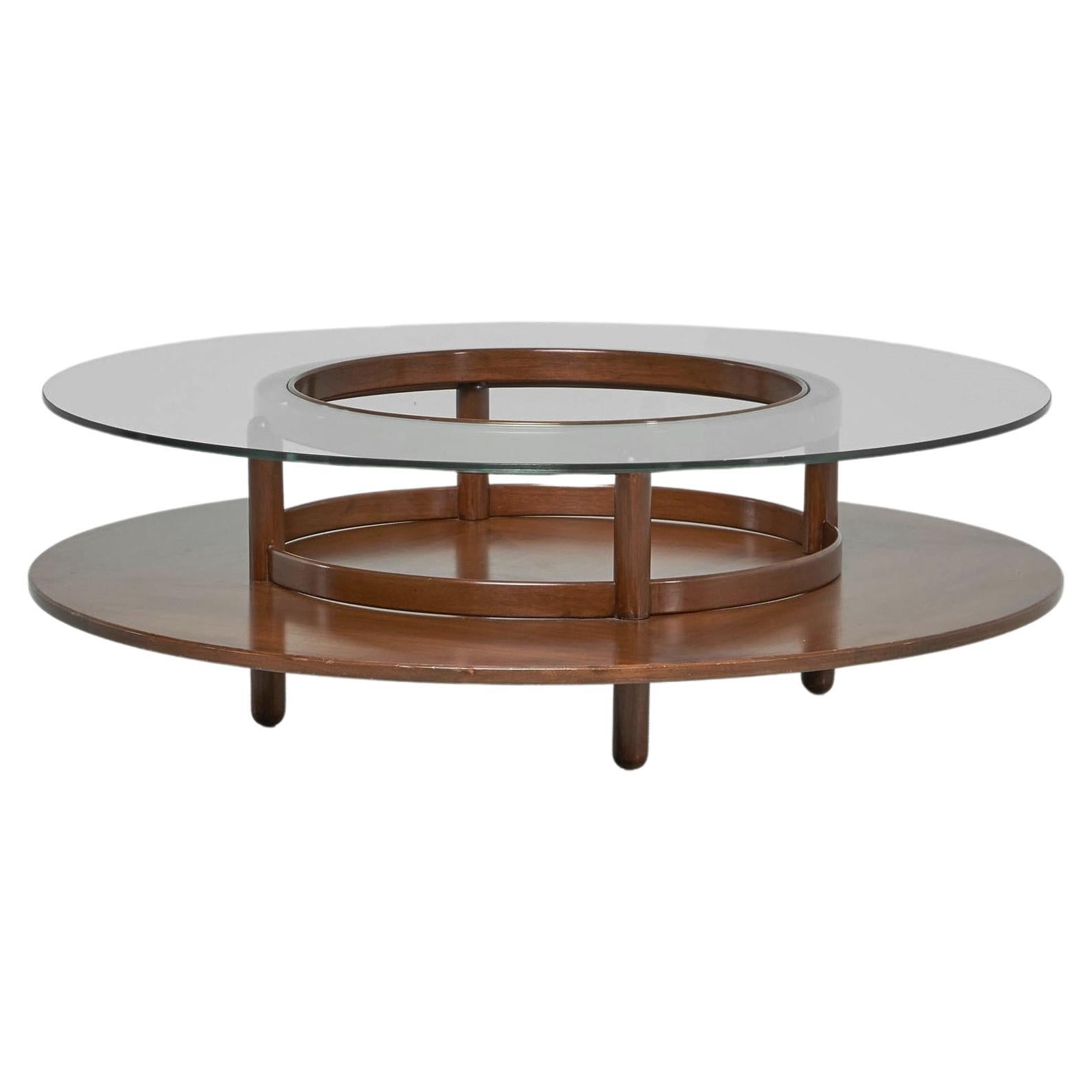 Mesa de centro Gianfranco Frattini Cassina Italia 1960