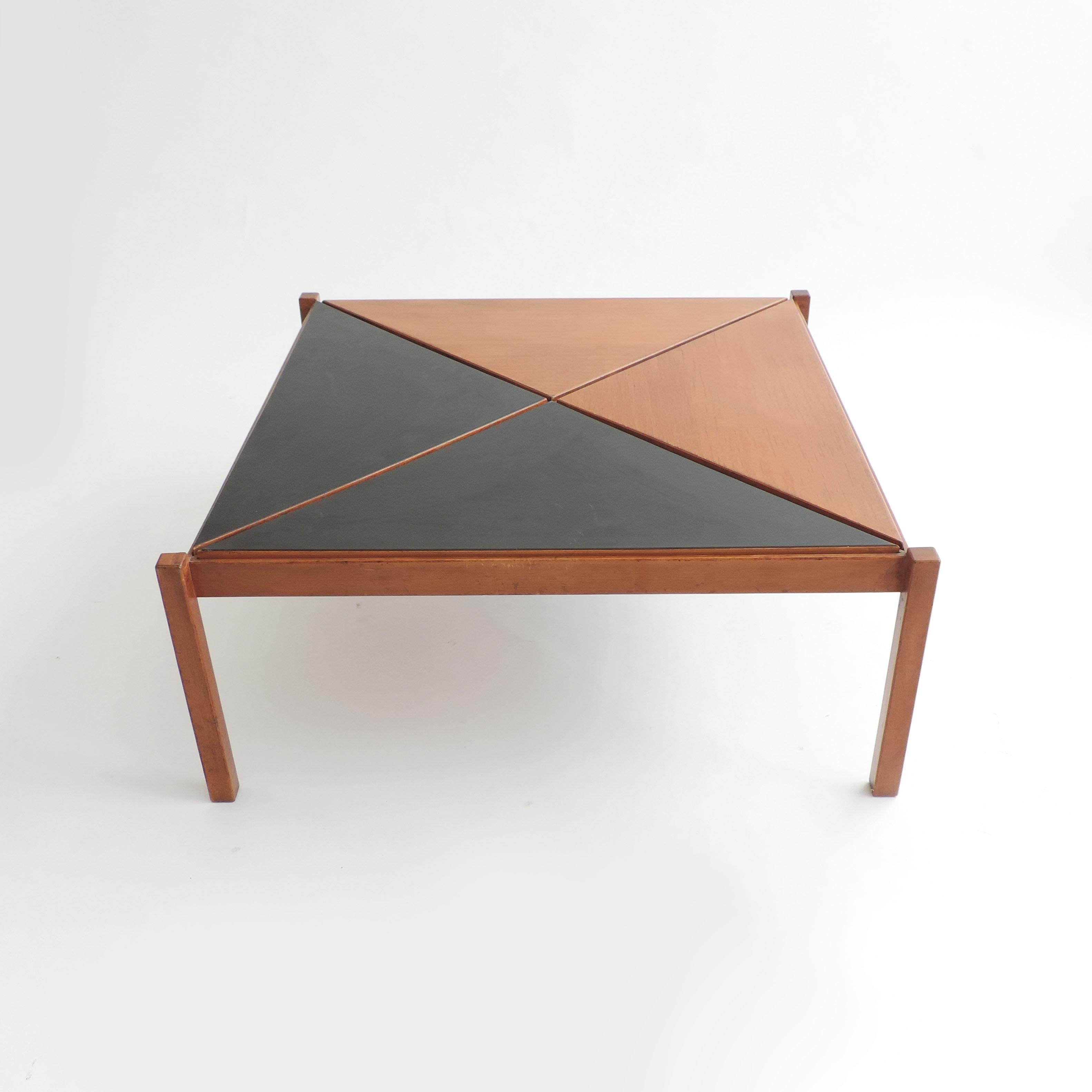 Italian Gianfranco Frattini Coffee Table for Cantieri Carugati, Italy, 1950s For Sale