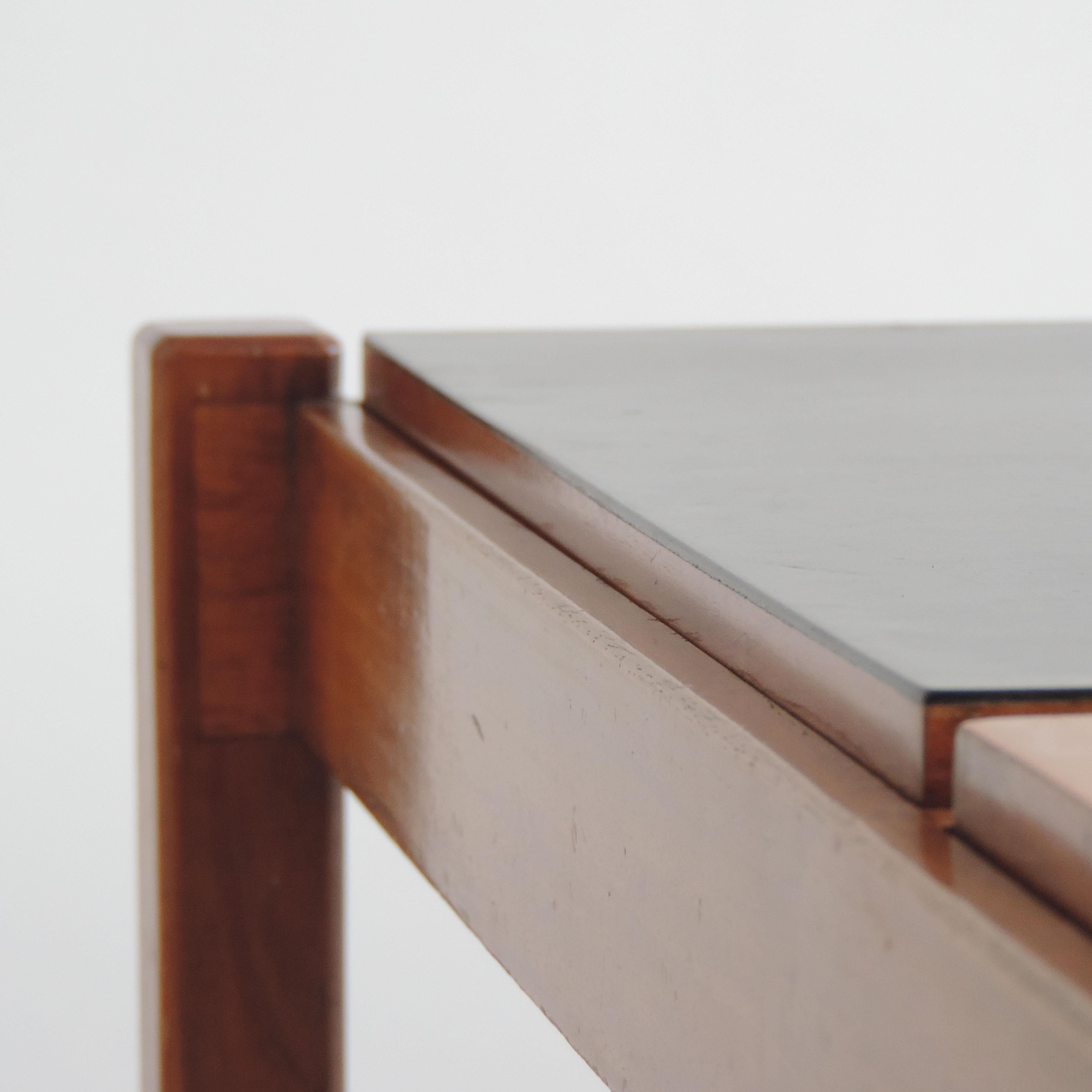 Gianfranco Frattini Coffee Table for Cantieri Carugati, Italy, 1950s In Good Condition In Milan, IT