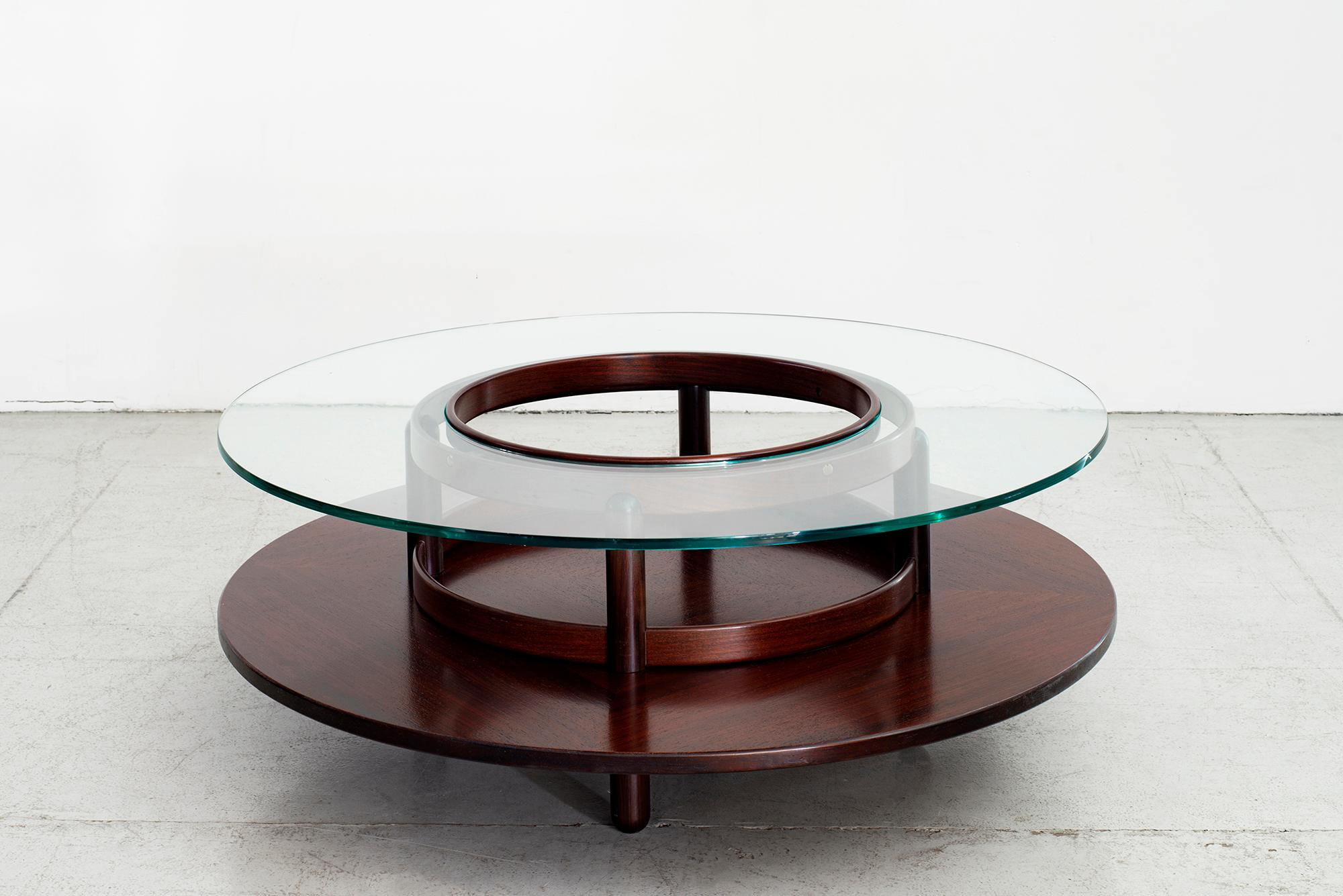 Mid-20th Century Gianfranco Frattini Attributed Coffee Table