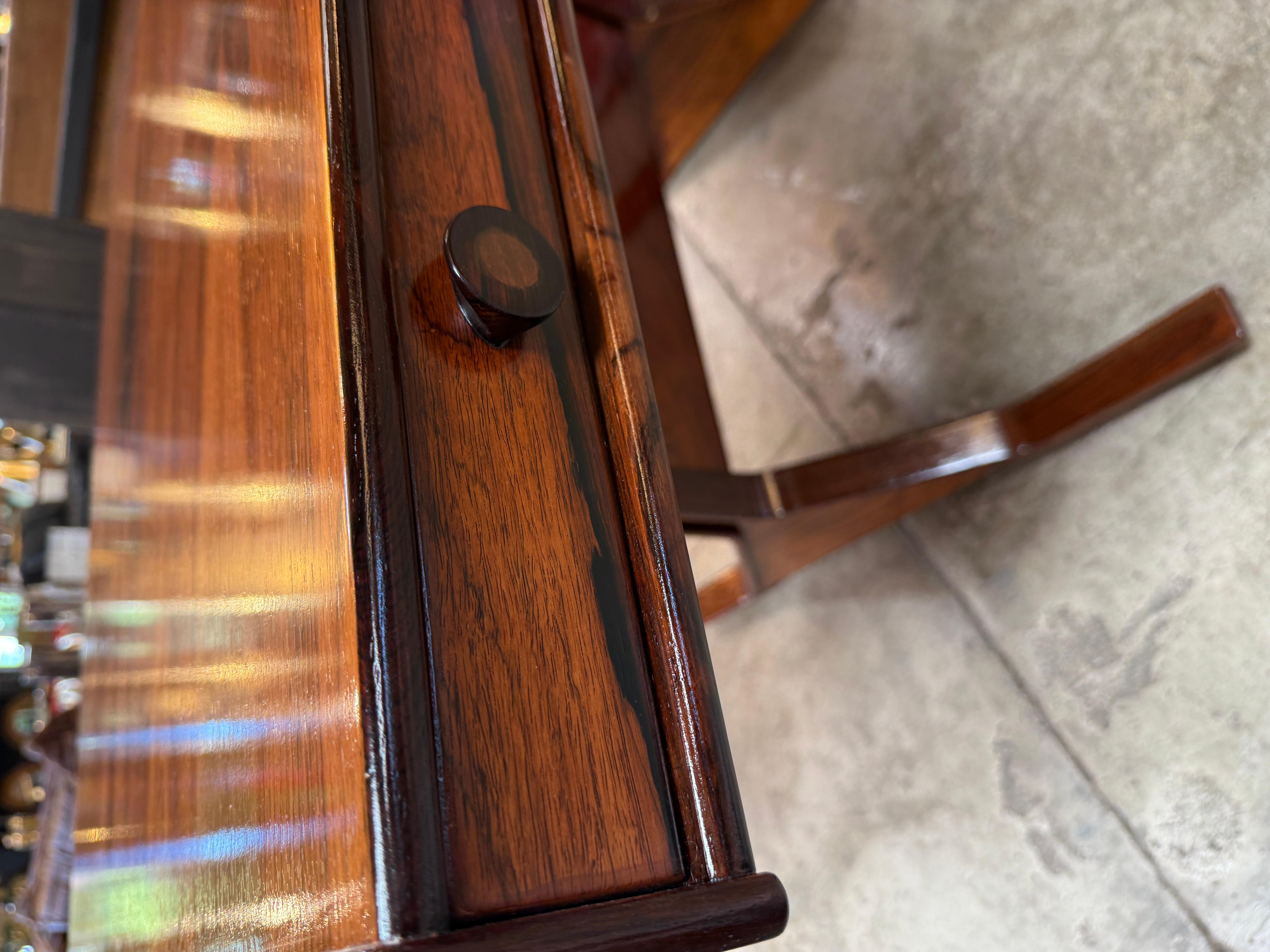 Mid-Century Modern Gianfranco Frattini desk Mod. 535 for Bernini 1956 For Sale