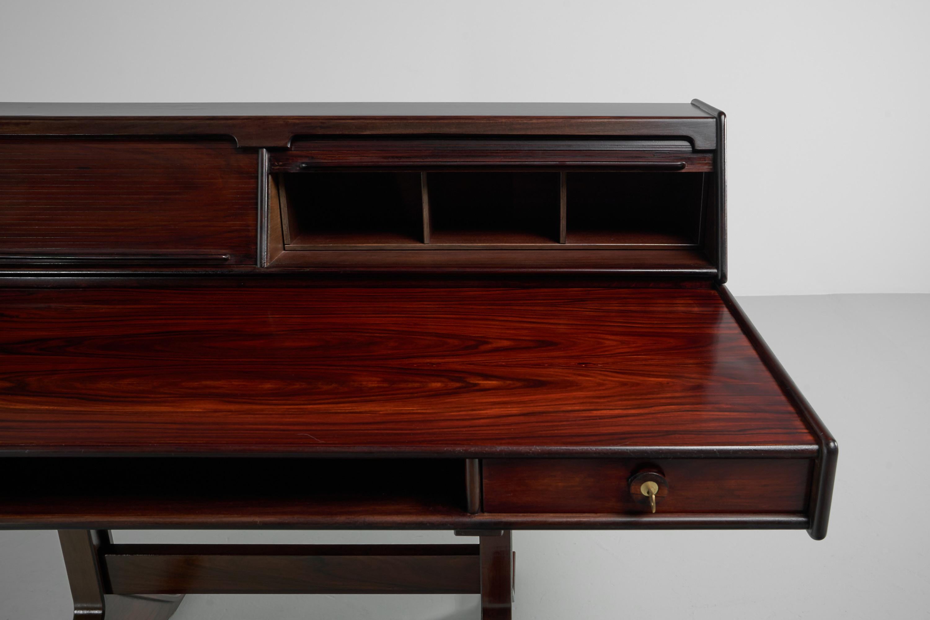Escritorio Gianfranco Frattini Modelo 530 Bernini Italia 1957 en venta 1