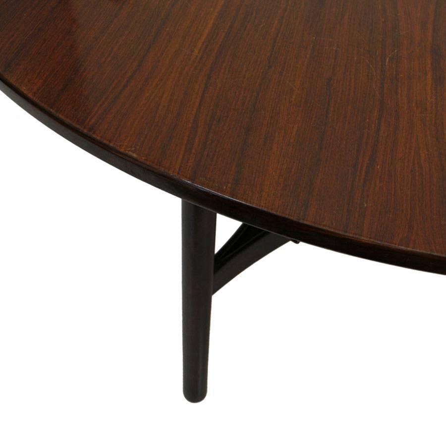 Gianfranco Frattini Edited by Cassina Mid-Century Modern Italian Dining Table In Good Condition In Madrid, ES