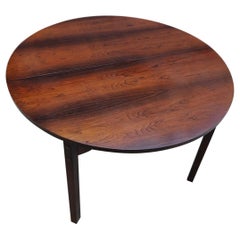 Gianfranco Frattini Extendable Dining Table Wood Iron, 1955, Italy