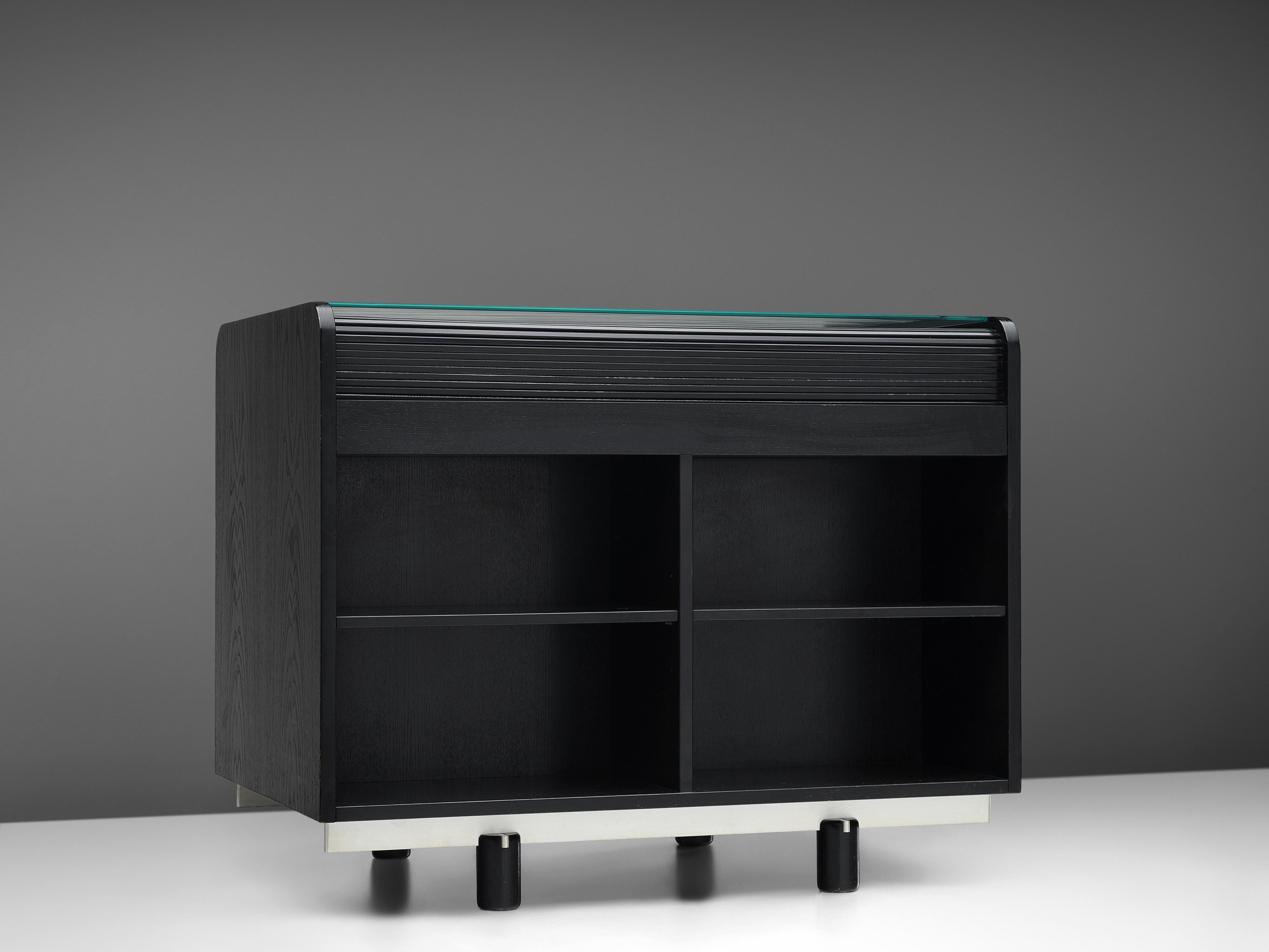 Mid-20th Century Gianfranco Frattini for Bernini Cabinet with Built-in Desk