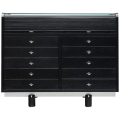 Gianfranco Frattini for Bernini Cabinet with Built-in Desk