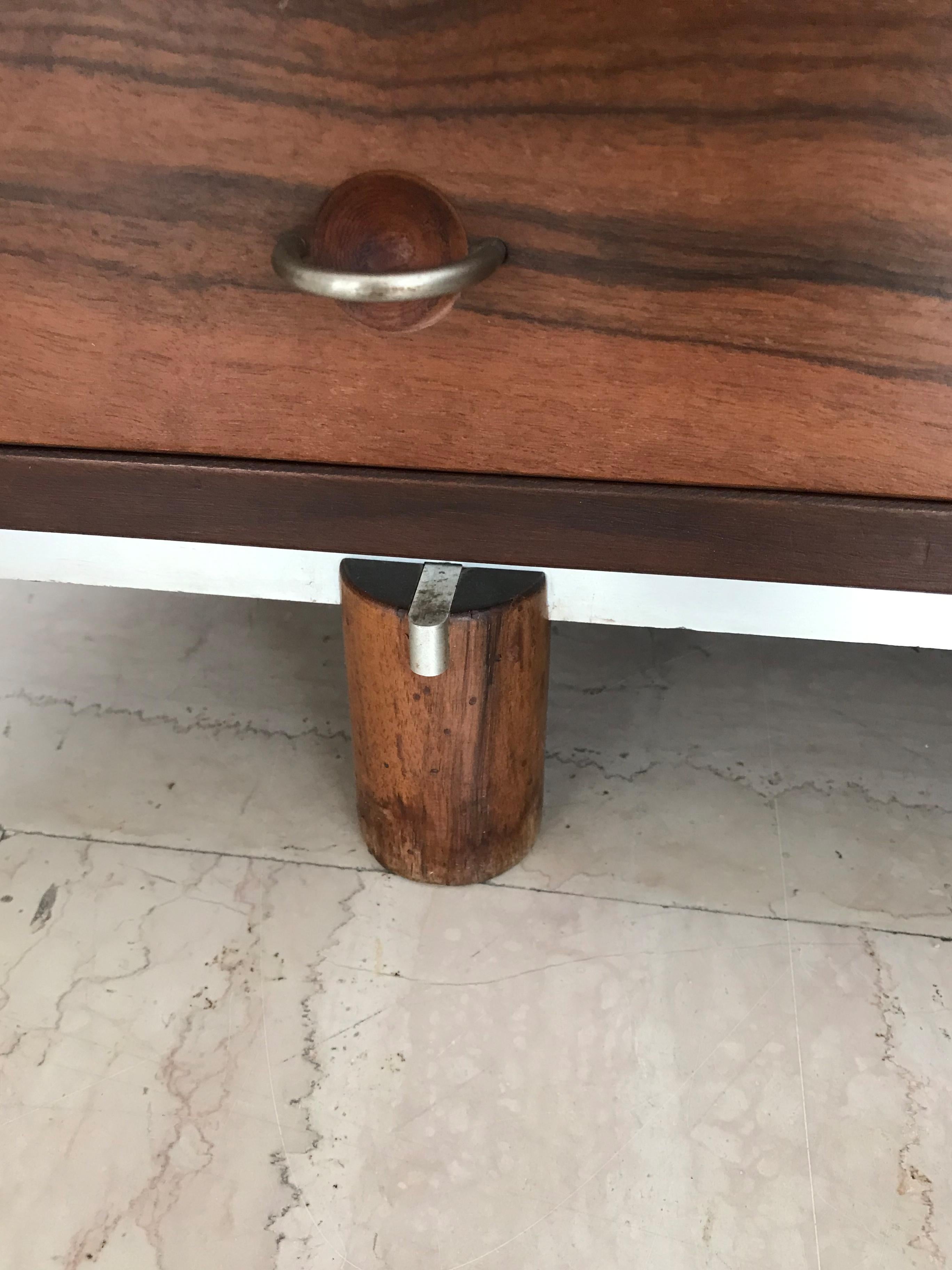 Gianfranco Frattini for Bernini Italian Walnut Segretaire Chest of Drawers, 1997 13