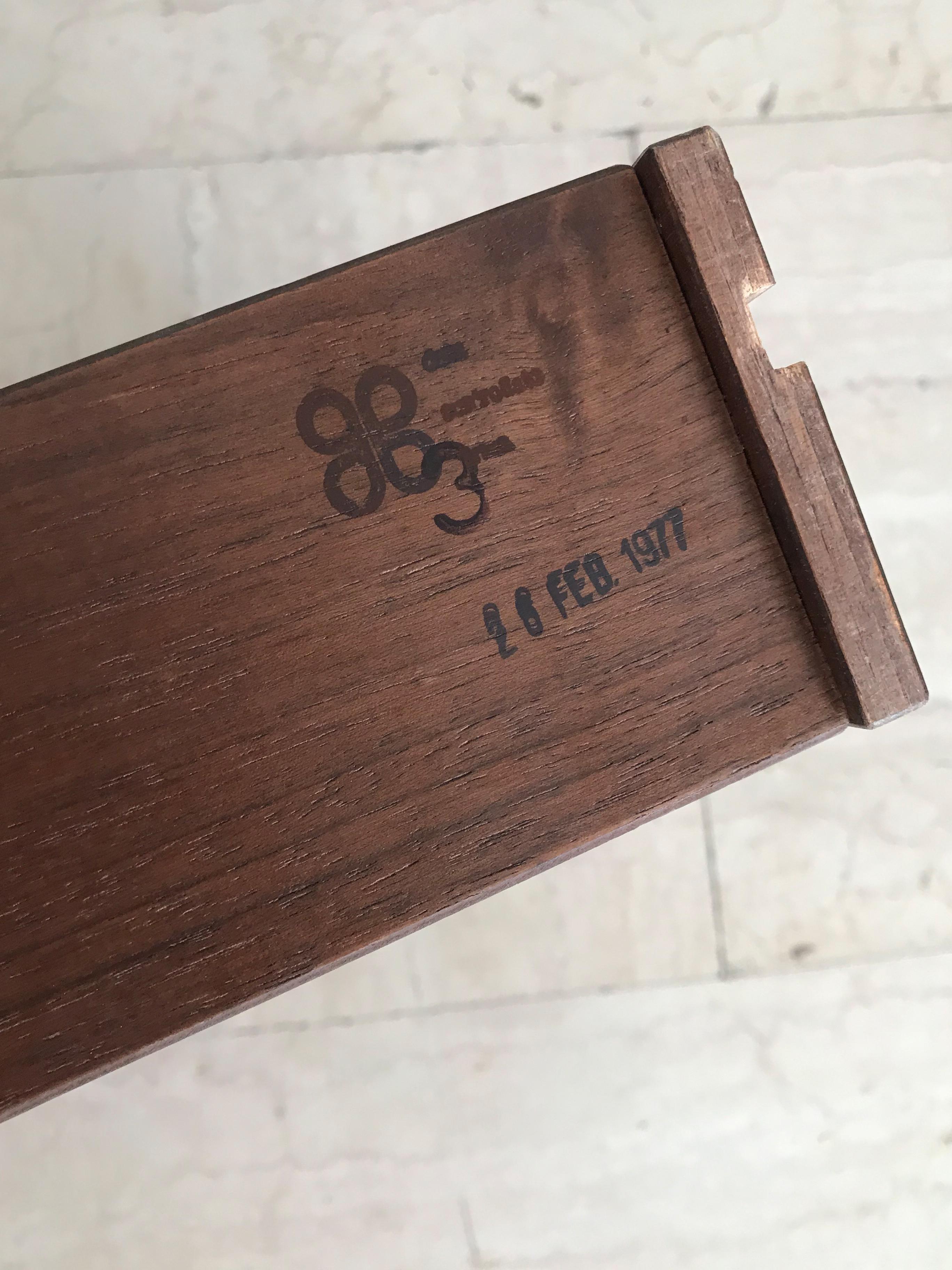Gianfranco Frattini for Bernini Italian Walnut Segretaire Chest of Drawers, 1997 15
