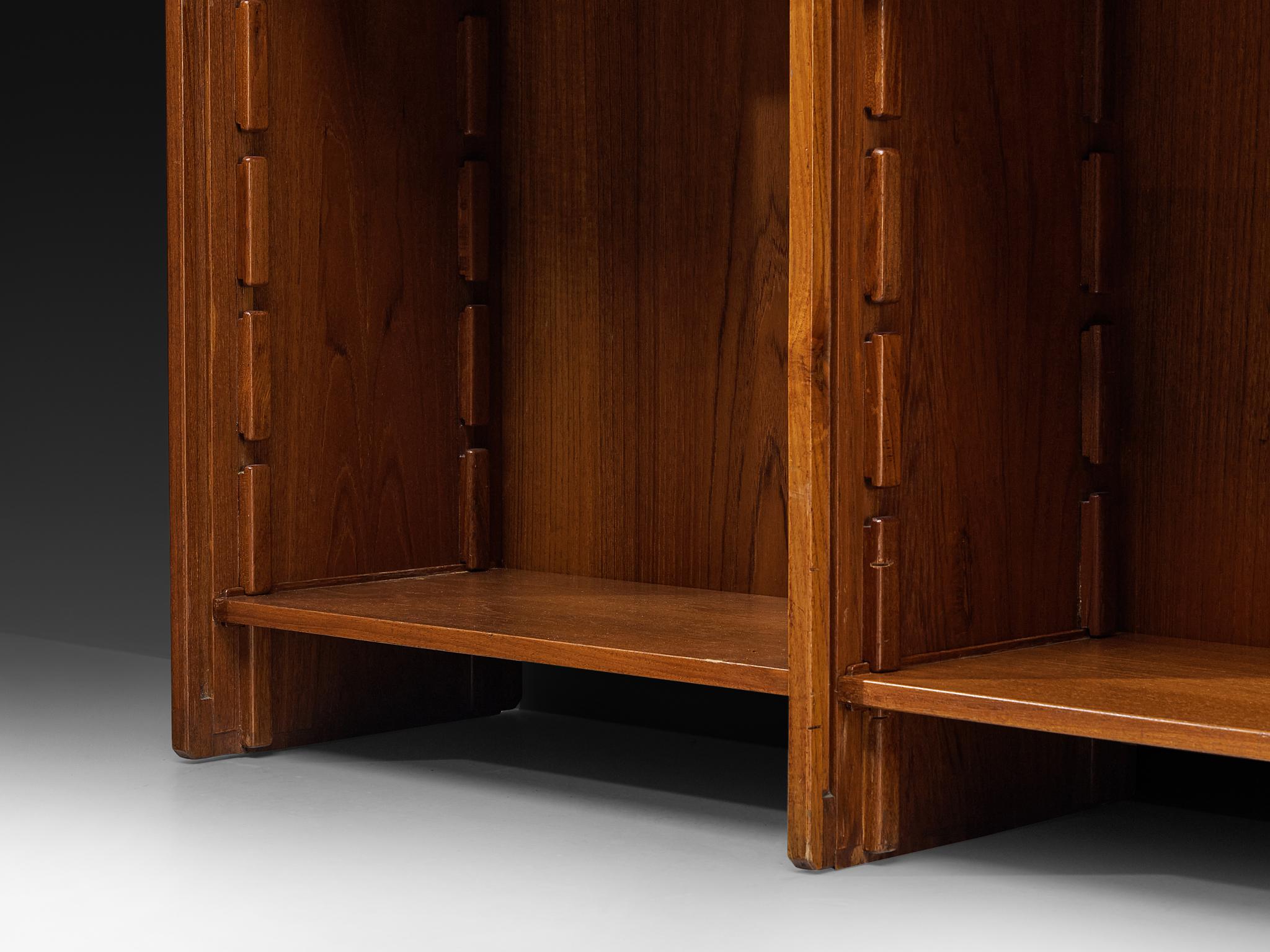 Gianfranco Frattini for Bernini Large Bookcase in Teak 1
