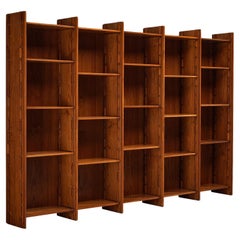 Gianfranco Frattini for Bernini Large Bookcase in Teak