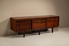 Gianfranco Frattini for Bernini Sideboard in Rosewood, Italy 1960s