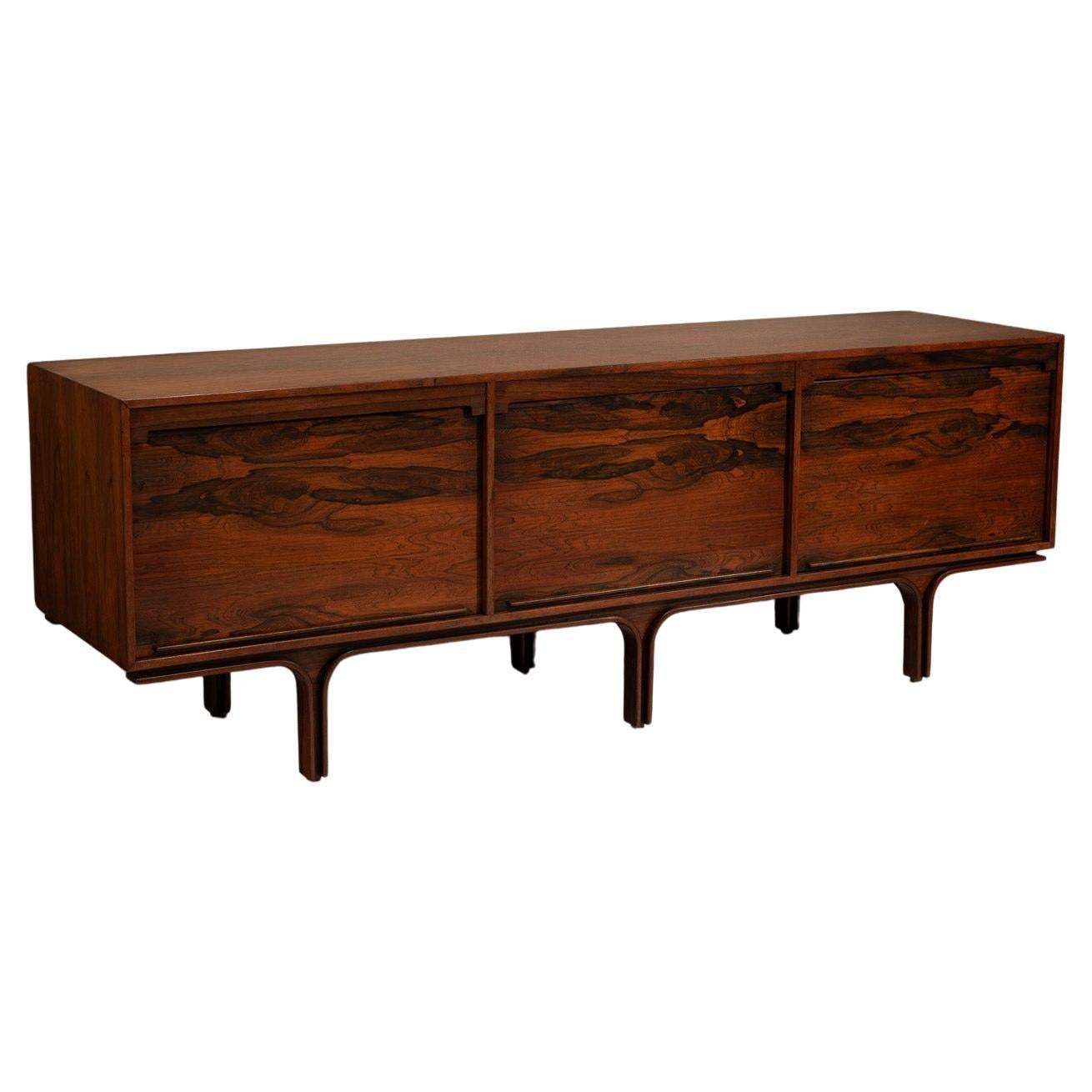 Gianfranco Frattini for Bernini Sideboard in Rosewood, Italy 1960s