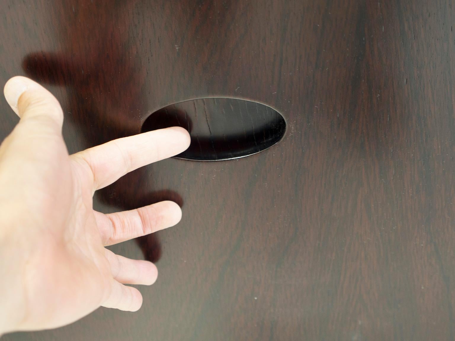 Gianfranco Frattini für Bernini Sekretariatstisch aus Holz im Angebot 5