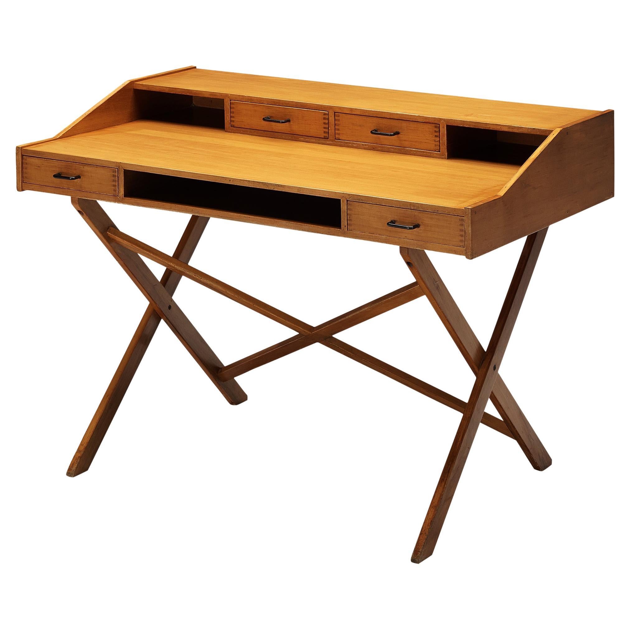 Gianfranco Frattini for Cantieri Carugati Desk in Cherry 