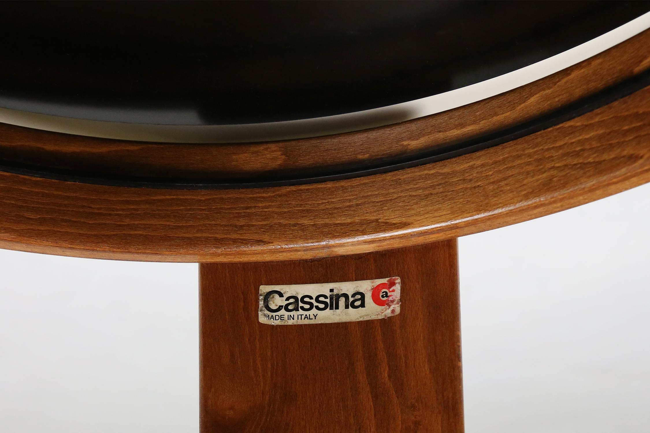 Gianfranco Frattini for Casina, Italy, 1966, early edition wooden nesting tables For Sale 3